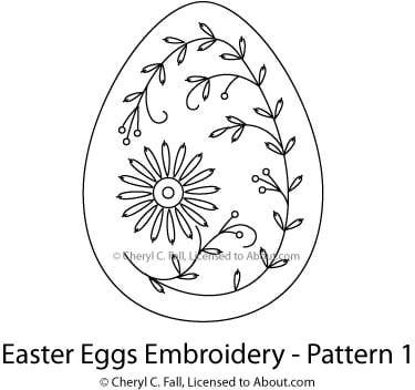 Easter Egg Embroidery, Diy Sweets, Egg Embroidery, Easter Embroidery Patterns, Easter Egg Pattern, Easter Crochet Patterns, Easter Embroidery, Embroidery Transfers, Pola Sulam