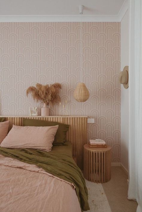 Beige Gingham, Idea Bedroom, Colour Combo, Bohemian Living, Decoration Idea, Bedroom Decorating, Small Room Bedroom, French Linen, Bedroom Decoration