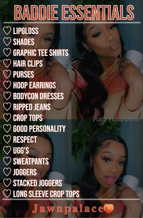 Beauty Supply Store List, Baddie Essentials List, Baddie Must Haves, Baddie On A Budget, Baddie Essentials, Teen Advice, Social Life Hacks, Girl Advice, Beauty Routine Tips