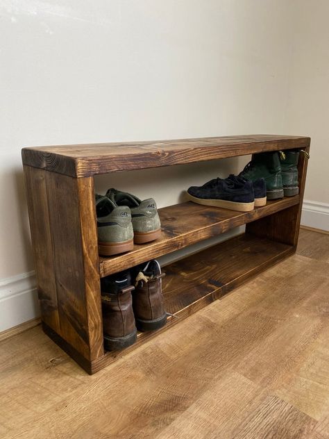 Master Closet Shoe, In Closet Shoe Rack, Shoe Rack In Closet, Shoes Rack Ideas, Shoe Rack Small, Wooden Shoe Rack Designs, Garage Shoe Rack, Shoe Rack Cabinet Design, Closet Shoe Rack