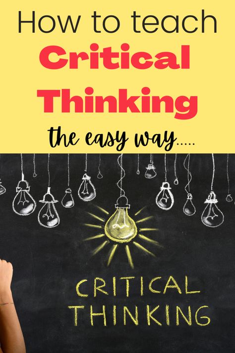 Critical Thinking Bulletin Board, Critical Thinking Activities Elementary, Thinking Strategically, Activities For High School Students, Kids Critical Thinking, Activities For High School, Ielts Essay, Virtual Reality Education, Teaching Critical Thinking