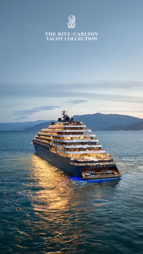 The Ritz-Carlton Yacht Collection Ritz Carlton Yacht, The Ritz Carlton, Ritz Carlton, Dream Vacation, Dream Vacations, Beautiful Destinations, The Expanse, Vision Board, Most Beautiful