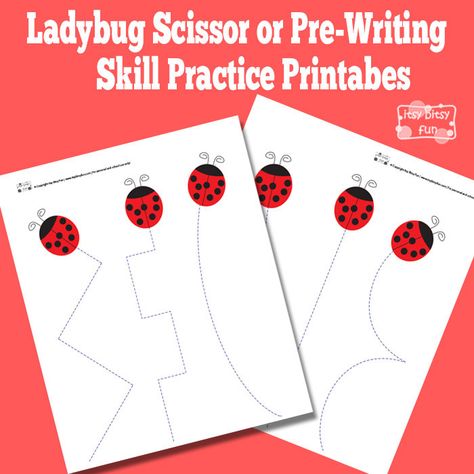 What The Ladybird Heard Activities, Grouchy Ladybug Activities, Ladybugs Preschool, Letter Practice Sheets, Grouchy Ladybug, Writing Skill, Bug Activities, Insects Preschool, Bugs Preschool