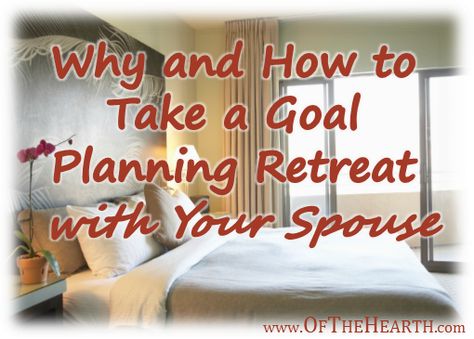 Why and How to Take a Goal Planning Retreat with Your Spouse | A getaway with your spouse can help facilitate goal planning. Here are tips for having an effective goal planning retreat. Goals As A Couple, Annual Planning, Marriage Retreats, Marital Counseling, Vacation Rentals By Owner, Couples Retreats, Goal Planning, Wife Life, Marriage Relationship