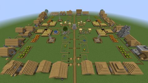 Minecraft Plains Biome, Village Minecraft, Minecraft Small House, Build Minecraft, Cool Things To Build, Minecraft Village, Forest Village, Home Gym Design Garage, Flat World