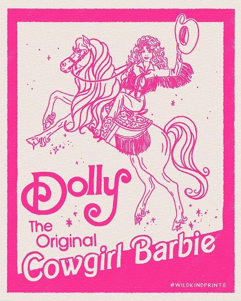 Cowgirl Barbie, Friendly Reminder, Dolly Parton, Brand Designer, A Bad, The Original, Instagram