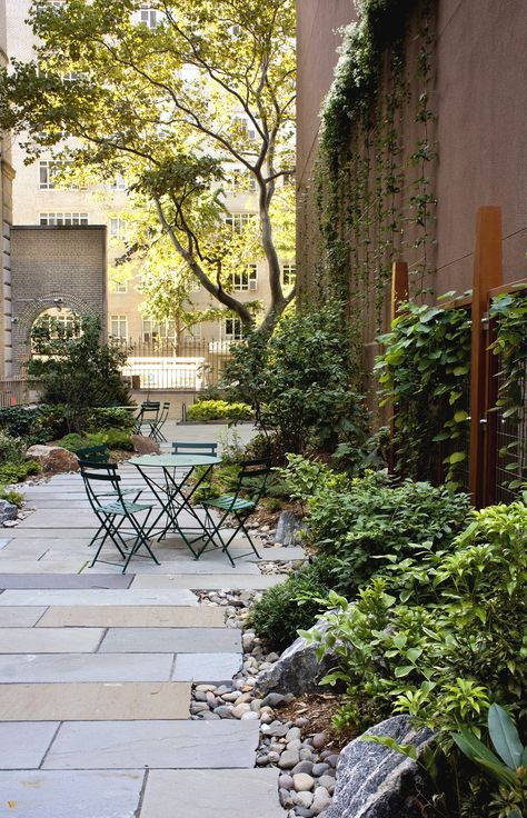 New York Landscape, Building Garden, Pocket Garden, Pocket Park, Central Park West, Urban Park, Landscape Architects, Green Home, City Garden