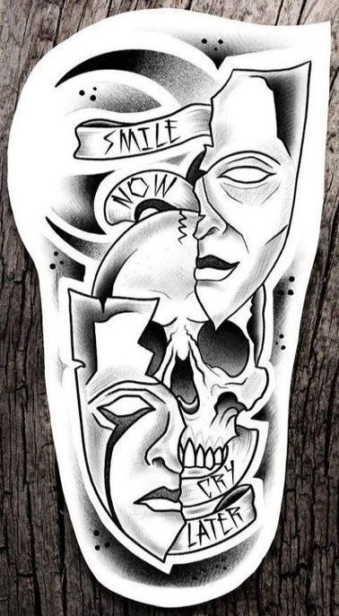 Pin by Simone McKitterick on Body Mods in 2022 | Skull tattoo design, Vehicle logos, Skull tattoo Half Sleeve Tattoos Sketches, Arm Tattoos Drawing, Gemini Tattoo Designs, Half Sleeve Tattoos, Medusa Tattoo Design, Half Sleeve Tattoos Drawings, Card Tattoo Designs, Gangsta Tattoos, Tattoo Outline Drawing