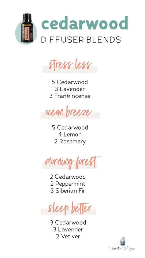 Cedarwood Diffuser Blends, Săpunuri Handmade, Doterra Diffuser Blends, Essential Oil Combinations, Doterra Essential Oils Recipes, Essential Oil Diffuser Blends Recipes, Essential Oils Guide, Essential Oil Spray, Essential Oils Herbs