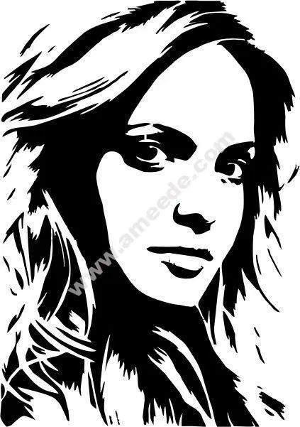 the face of a famous singer – Graphic Design Vector Rock Climbing Women, Corel Draw Design, Graphic Design Vector, Silhouette Drawing, Animal Stencil, Free Vector Files, Abstract Face Art, 3d Printing Projects, Laser Art