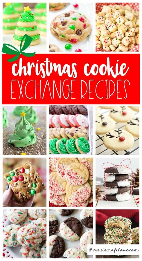 Christmas Cookie Swap Recipes, Cookie Exchange Party Ideas, Seasonal Cookies, Cookie Swap Recipes, Christmas Cookie Exchange Recipes, Christmas Cookie Recipes Holiday, Christmas Cookie Swap, Xmas Baking, Cookie Exchange Recipes