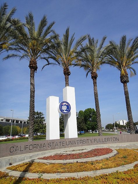 Welcome to Cal State Fullerton by jwtca, via Flickr CSUF California State University Fullerton, Cal State Fullerton, Fullerton California, Colleges For Psychology, Ca History, California State University, I Love School, Cal State, Student Travel