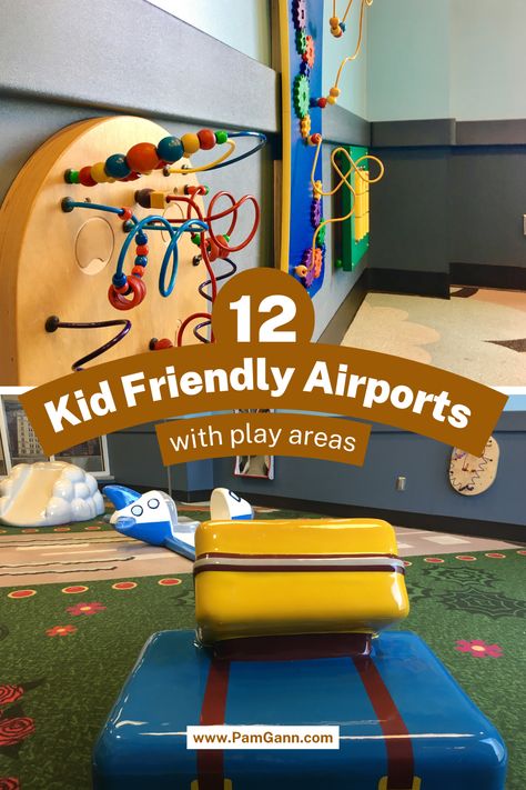 Say goodbye to bored little ones on long airport layovers! 😴 Check out our list of 12 kid-friendly airports with play areas that'll make traveling a breeze for the whole family. 😉🎉👶🏼 Doha Airport, Las Vegas Airport, Family Area, San Francisco Airport, Flying With Kids, Play Areas, Kids Play Area, Play Equipment, Play Area