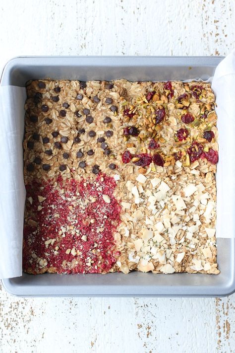 No Bake Oatmeal Bars | Easy 3 Ingredient Vegan Snack for Kids : These Three Ingredient Easy No Bake Vegan Oatmeal Bars are perfect healthy snacks for BLW, Toddlers, and Kids, and are very versatile! Vegan Oatmeal Bars, Easy Oatmeal Bars, Healthy Snacks For Toddlers, Oatmeal Granola Bars, Bars Recipes Healthy, Vegan Granola Bars, No Bake Oatmeal, Snacks For Toddlers, Homemade Bars