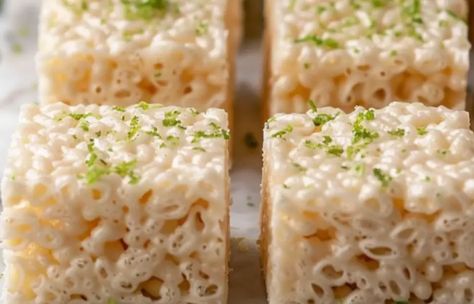 Indulge in the tangy sweetness of Key Lime Pie Rice Krispie Treats, a delightful fusion of two beloved desserts. With the zesty flavor of key limes an... Key Lime Pie Rice Krispies, Key Limes, Rice Krispie Treats, Rice Krispie, Lime Pie, Key Lime Pie, Limes, Key Lime, Krispie Treats