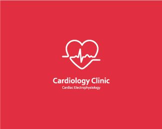 Cardiology Logo Design, Cardiology Logo, Center Logo Design, Ci Logo, V Logo Design, Building Signage, Cabinet Medical, Center Logo, Heart Logo