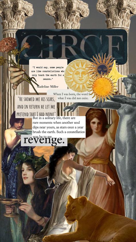 Telegonus Circe, Kirke Mythology, Circe Aesthetic Goddess, Circe Wallpaper, Circe Fanart Madeline Miller, Circe Cosplay, Medea Aesthetic, Circe Book, Circe Aesthetic