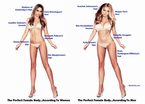 http://time.com/65901/how-men-and-women-differ-when-drawing-up-the-perfect-body/?iid=obinsite Kelly Brooks, Corp Perfect, Corps Idéal, Меган Фокс, Celebrity Bodies, Men Vs Women, Robert Kardashian, Corps Parfait, Fox Face