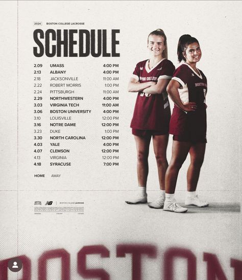 Schedule Graphic, Sports Marketing Design, Soccer Schedule, College Lacrosse, Report Covers, Sports Advertising, Sports Design Ideas, Basketball Schedule, Portland Timbers