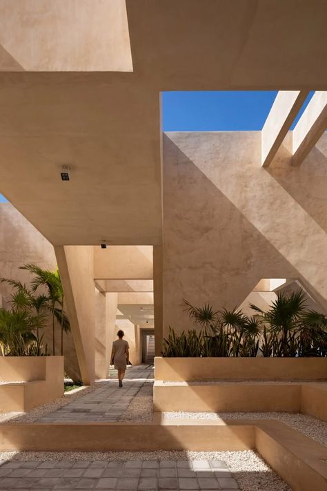 Estudio MMX unveils Progreso Museum of Geology on Yucatán Penisula Walkway, Geology, Architecture, Building, Plants