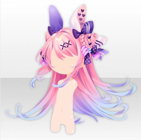 Magician Rabbit, Sparkle Emoji, Kawaii Outfit Ideas, Chibi Hair, Adopt Idea, Dnd Dragons, Kawaii Hairstyles, Anime Accessories, Cocoppa Play