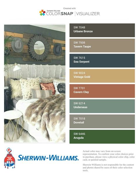 Sea Serpent Color Palette, Color Wonder, Sea Serpent, Upstairs Bathrooms, House Remodel, House Projects, Paint Colors For Home, Remodel Ideas, Sherwin Williams