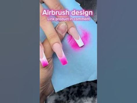 Airbrush Nail, Airbrush Nails, Nail Tutorial, Nail Nail, Nail Tutorials, Projects To Try, Nail Art, Nails, Nail Arts