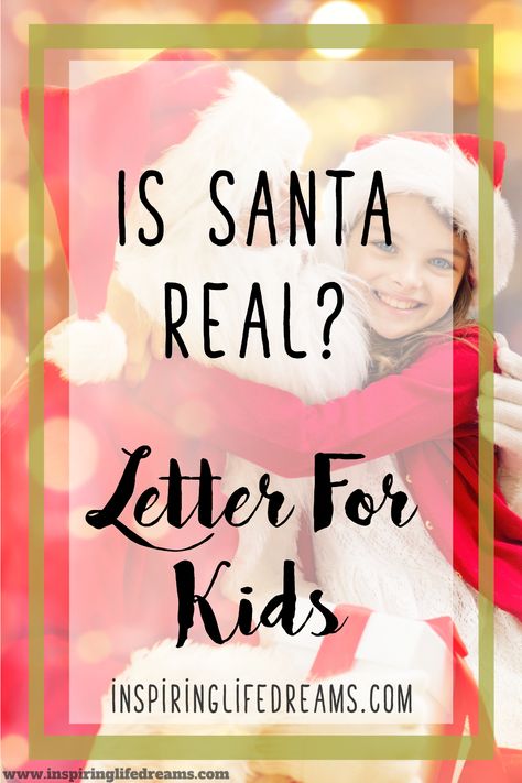 Letter About Santa Not Being Real, Santa Letter Truth About, Explaining Santa, Is Santa Real, Letter Explaining Santa, Santa Notes, Santa Real, I Know The Truth, Crazy Mom