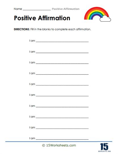 Powerful Statements, Positive Characteristics, Holiday Science, Kindergarten Social Studies, The Artist's Way, Rainbow Graphic, Positive Self Talk, Home Learning, Self Talk