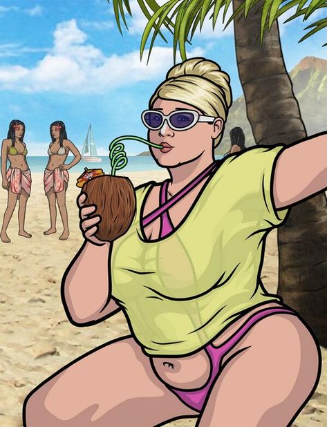 Mallory Archer, Malory Archer, Archer Pam, Pam Poovey, Archer Fx, Revenge Abc, Sterling Archer, Larry Flynt, Dumping Ground