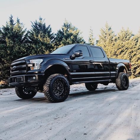 Black Ford F150, Black Ford Raptor, Ford F150 Lifted, F150 Lifted, 2018 Ford F150, Ranger Wildtrak, Ford Ranger Wildtrak, Ford Trucks F150, Trucks Lifted Diesel