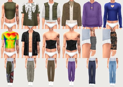 Sims 4 Male Clothes, Sims 3 Cc Finds, Sims 4 Traits, Alt Clothes, Pelo Sims, Sims 4 Mm Cc, Sims 4 Body Mods, Sims 4 Dresses, Sims 4 Mm