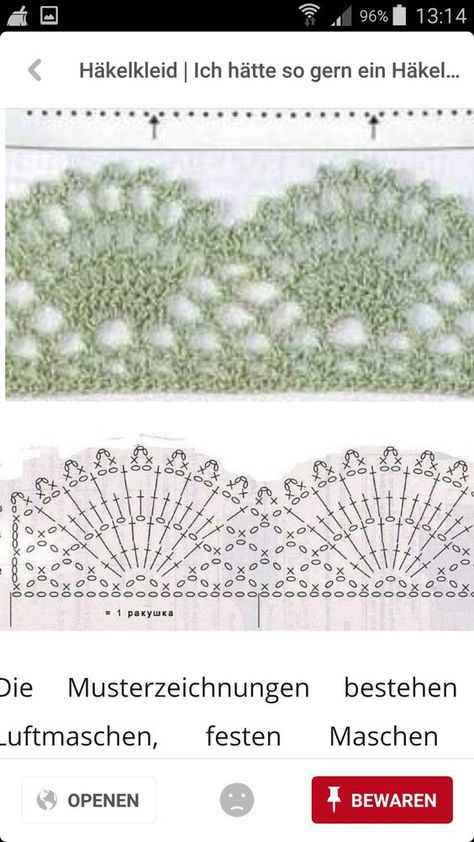 Háčkované Lemy, Border Patterns, Crochet Border Patterns, Crochet Stitches Chart, Crochet Border, Intricate Crochet, Border Lace, Crochet Shell Stitch, Crochet Edging Patterns