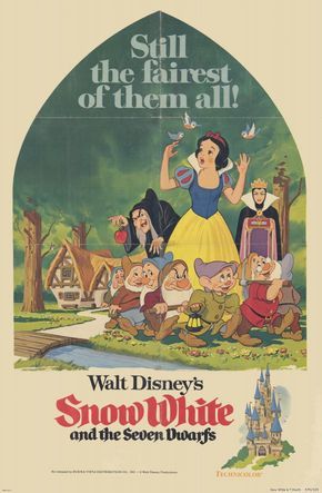 Snow White and the Seven Dwarfs 11x17 Movie Poster (1937) Adriana Caselotti, Vintage Disney Posters, Vintage Films, Disney Movie Posters, Old Movie, Images Disney, Disney Posters, Film Disney, Classic Movie Posters