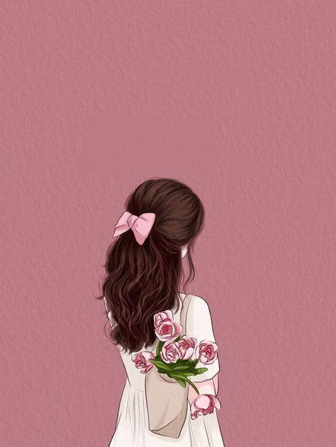 Wedding Hair Looks, Flower Photos Art, Professional Illustration, Classic Wedding Hair, Pretty Wallpapers Tumblr, Wallpaper Doodle, Sunflower Wallpaper, Cute Love Wallpapers, Girly Drawings