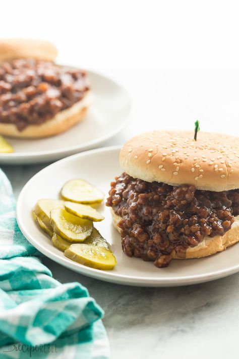 Honey-Garlic-Turkey-Sloppy-Joes-www.thereciperebel.com (6 of 6)-2 Sloppy Joe Recipe With Chili Sauce, Sloppy Joe Recipe Healthy, Recipe With Chili Sauce, Honey Garlic Turkey, Recipe With Tomato Paste, Fast Instant Pot Recipes, Beef On A Bun, Oven Baked Burgers, Turkey Sloppy Joes Recipe