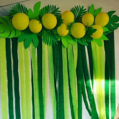 Dinosaur Birthday Party Decorations, Lion King Birthday, Hawaiian Party Decorations, Jungle Theme Birthday, Jungle Birthday Party, Dinosaur Themed Birthday Party, Luau Birthday Party, Safari Birthday Party, Luau Birthday