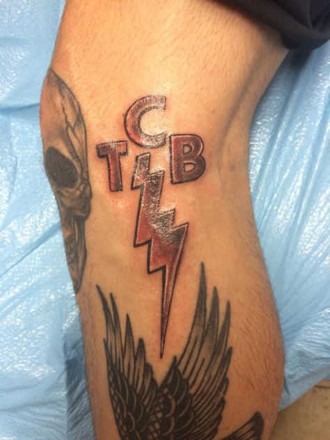 TCB tattoo by Hek at The Tattoo Gallery Huntington Beach Tcb Tattoo Elvis, Tcb Tattoo, Elvis Tattoo, Tattoo Beach, Mens Tattoos, Beach Tattoo, Delicate Tattoo, Tattoos Gallery, First Tattoo