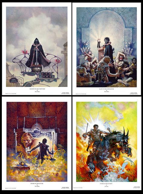 Gene Wolfe, 1931-2019 | Karavansara Book Of The New Sun, Gene Wolfe, Classic Sci Fi Books, Sun Prints, Fantasy Authors, Horror Artwork, Classic Sci Fi, Knight Games, Sci Fi Books