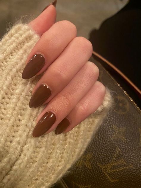 Design Nails Acrylic, Autumn Fall Aesthetic, Occasion Nails, خواتم خطوبة, Brown Nail, Nails Autumn, Pedicure Manicure, Grunge Nails, Casual Nails