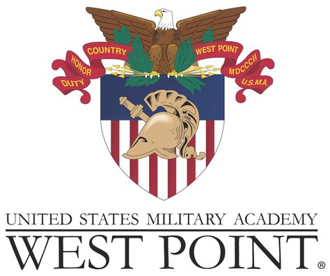 USMA_Logo_United_States_Military_Academy Deerfield Academy, West Point Military Academy, Business Images, United States Military Academy, Army Party, Academy Logo, Military Academy, University Logo, Graduation Cake