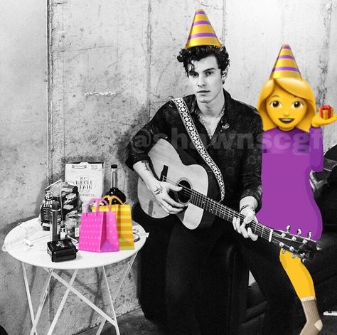 Happy Birthday to our one true love, Shawn ❤️ Shawn Mendes Birthday, Happy Birthday Shawn, Happy Birthday To Us, Shawn Mendes, True Love, Captain Hat, Happy Birthday, Collage, Birthday