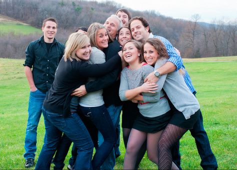 group hug by kadiwow via Flickr Group Hug Illustration, 4 People Hugging, Group Hug Reference, Group Hug Photo, Hug Reference, Hug Pose, Build Friendships, Hug Photos, Family Hug