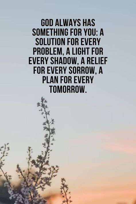 God has a Solution for Every Problem! Miracles Quotes God, God Dreams Quotes, God Wins Quotes, God Qoute Motivation, Positive God Quotes Motivation, Godly Motivational Quotes, God Will Make A Way Quotes, God Will Provide Quotes, God Provides Quotes