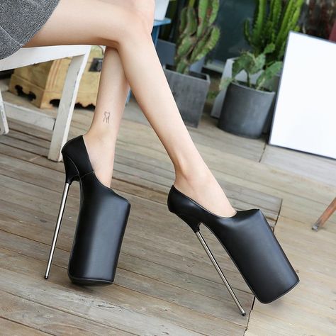 Crazy Heels, High Platform Shoes, Very High Heels, Extreme High Heels, High Heels Boots, Club Shoes, Platform High Heel Shoes, Shoes High Heels, Super High Heels