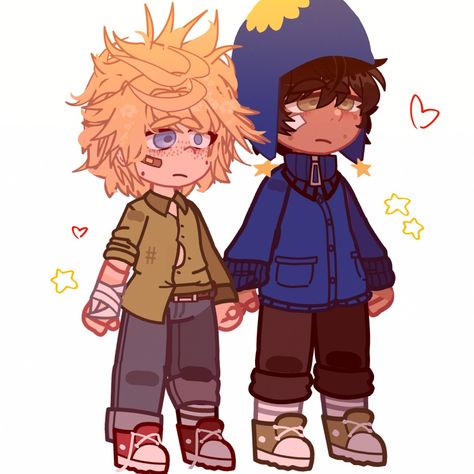 South Park Gacha, Gl Outfits, Madness Art, Kyle South Park, Creek South Park, South Park Characters, Tweek Y Craig, South Park Fanart, Gacha Club