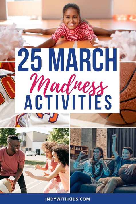 25 March Madness Activities for Your Family March Madness Work Ideas, March Madness Theme, March Madness Activities, March Madness Books, March Maddness, March Madness Games, March Madness Parties, Senior Citizen Activities, March Madness Basketball