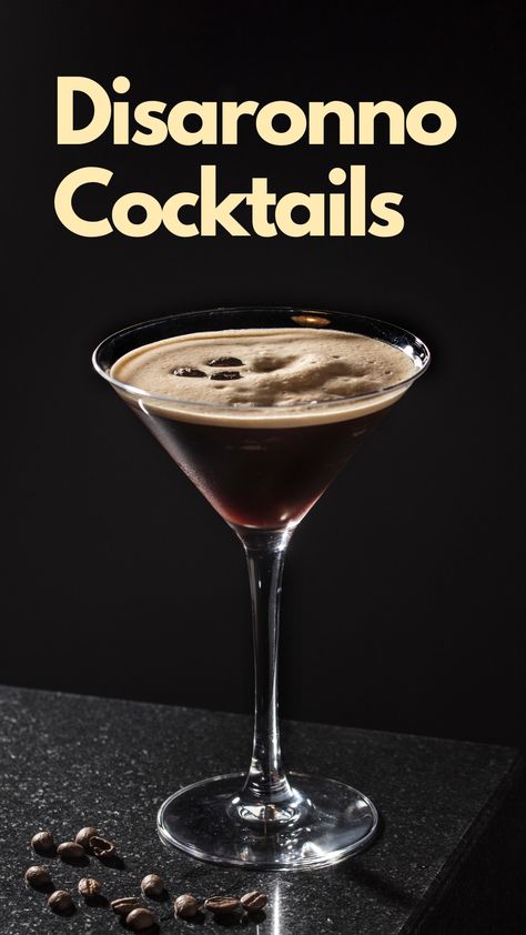 Disaronno Cocktails Disaronno Cocktails Recipes, Drinks With Disaronno, Disarrono Drinks, Disaronno Cocktails, Disaronno Drinks, Mixing Drinks, Italian Liqueur, Delicious Cocktails, Cocktail Recipe