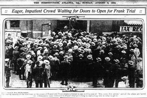 Leo frank Trian Crowd Photo AC.8.3.1913 ... Crowd Photo, Newspaper Page, Leo Frank, Battle Of Ypres, Armistice Day, Pen And Pencil, Western Front, Chicago Tribune, Pens And Pencils