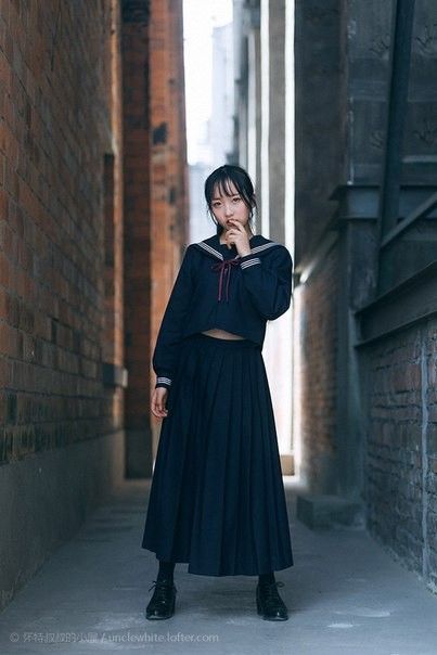 Long Skirt Uniform, Japanese Long Skirt, Long Pleated Skirt Outfit, Pleated School Skirt, Skirt Uniform, Japanese Uniform, Long Pleated Skirt, Pleated Skirt Outfit, School Skirt